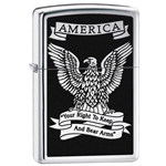 Zippo Right To Bear Arms 28290