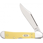 Yellow Handle Mini CopperLock CV 30116 - Engravable