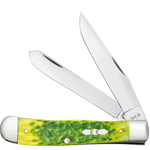 Case Green Apple Bone Trapper 27860 - Engravable