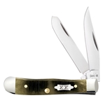 Case Olive Green Bone Tiny Trapper 39231 - Engravable