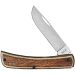 Case Crossroads XR Sod Buster Jr. Brown/Black Wood 10935 - Engravable