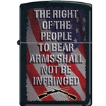 Zippo Right To Bear Arms