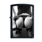 Zippo View From Behind-Black and White