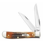 Case 6.5 BoneStag Wharncliff Mini Trapper 65305 Engravable