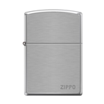 Zippo Pipe Lighter w/ Zippo Logo - Brushed Chrome 17891