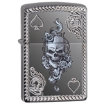 Zippo 29666 Deep Carved Ace Of Spades 29666