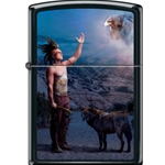 Zippo Indian W/ Animals, CI411256-218