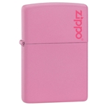 Zippo® Pink Matte W/Zippo Logo