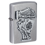 Zippo Dead Mans Hand Emblem - 49536